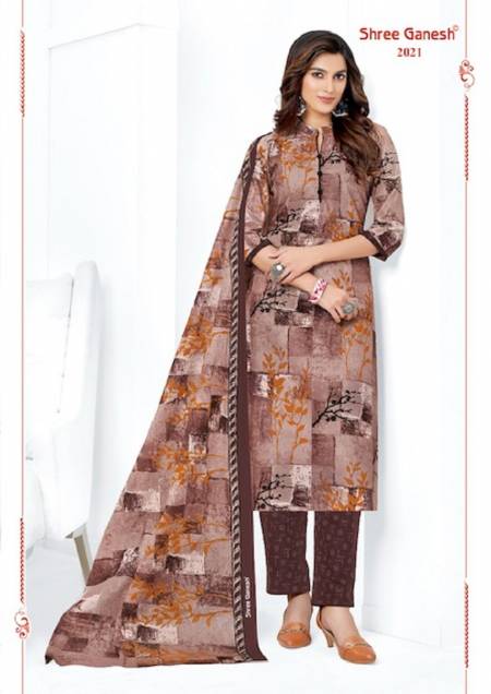 Shree Ganesh Samaira 10 Cotton Readymade Suits Catalog 

